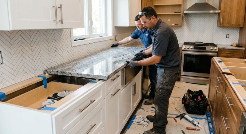 Countertop Renovation in Lake County, IL