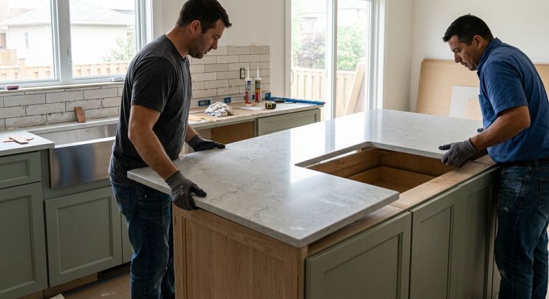 Custom Countertop Installation in Santa Rosa, CA