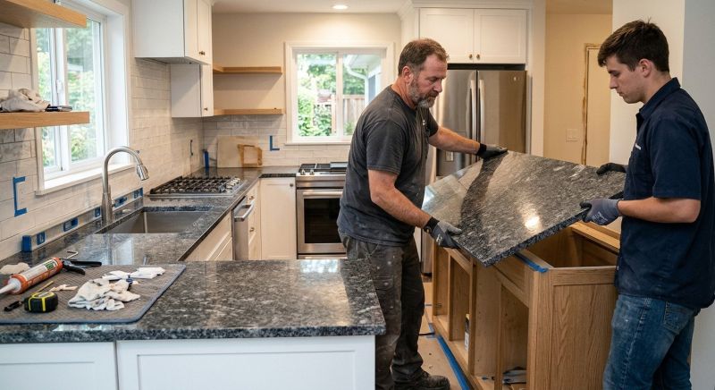 Granite Countertop Installation in Lake County, IL