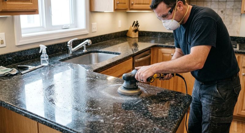 Granite Refinishing Service in Roseville, CA