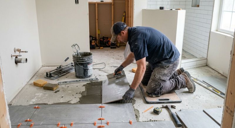 Tile Floor Renovation in Annapolis, MD